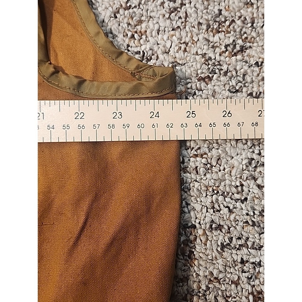 Vtg Saf-T-Bak Hunting Small Game Vest Canvas Game Pouch Men's M Vintage USA - Picture 10 of 10